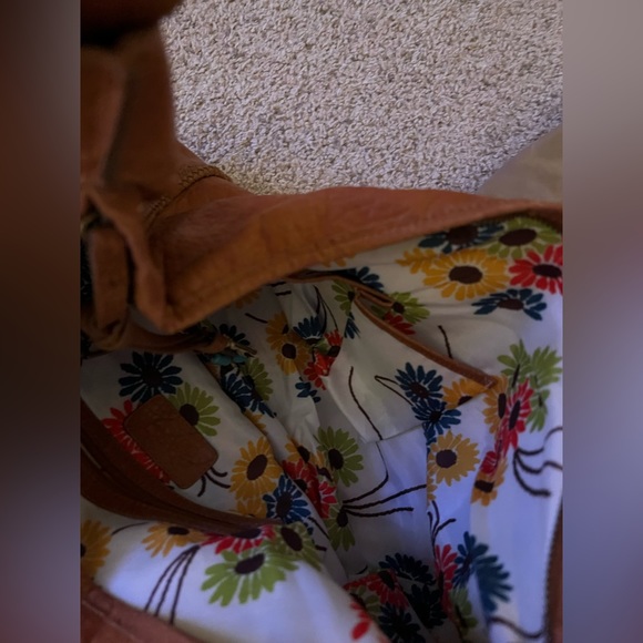 Jessica Simpson cognac, western style Shoulder Bag - Picture 5 of 7